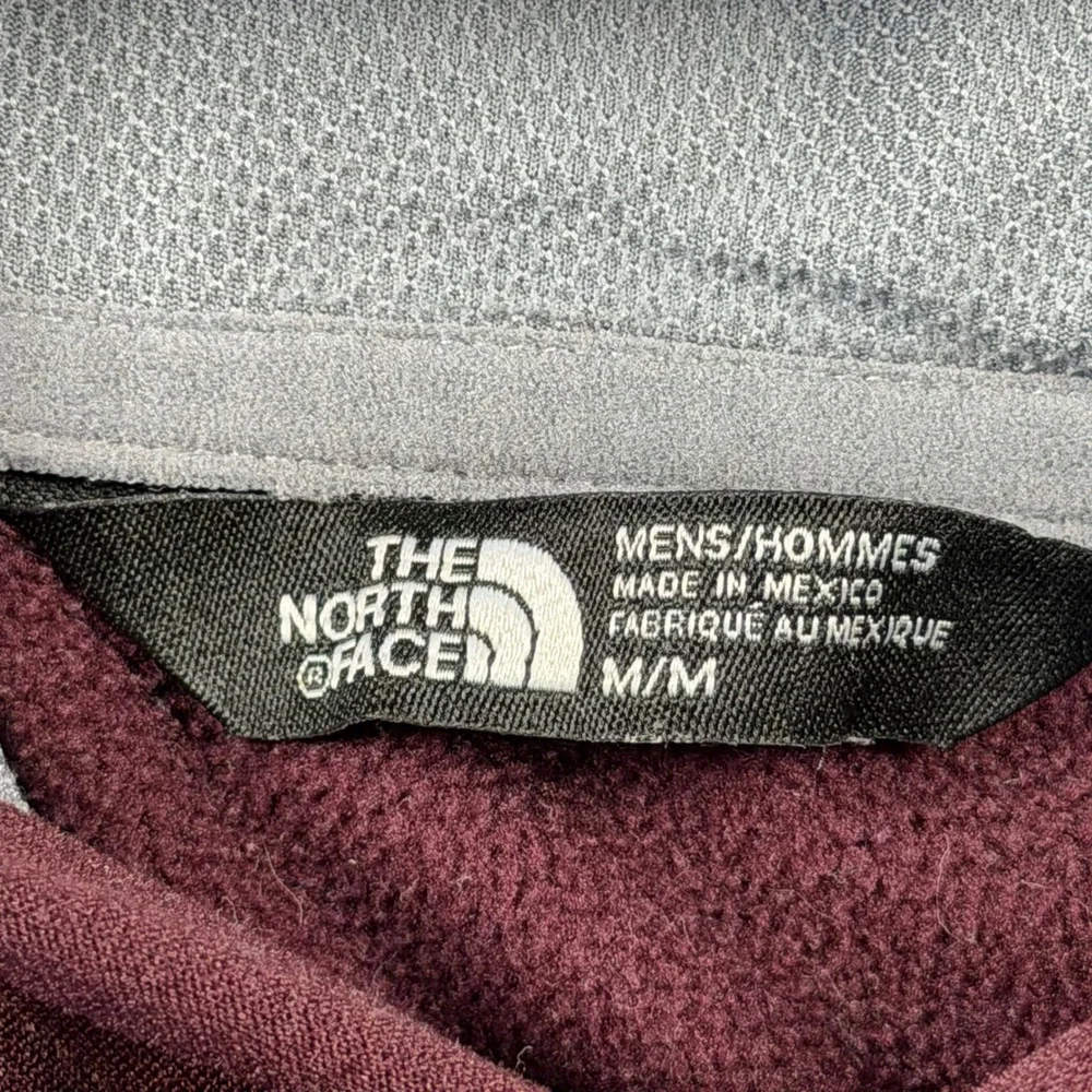 The North Face Mens Hoodie Maroon Burgundy Pullover Logo NF0A2TGG Medium